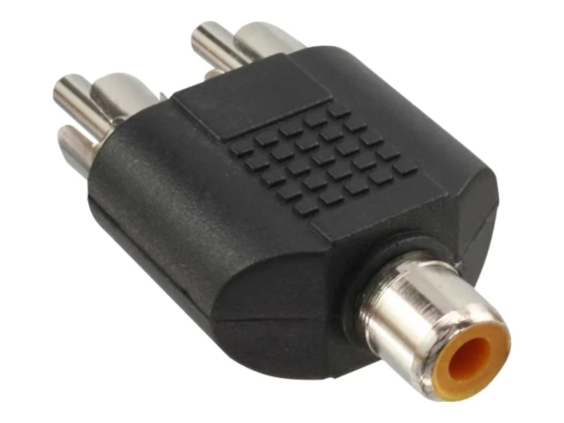 InLine Audio Adapter - Cinch Buchse an 2x Cinch Stecker 99311