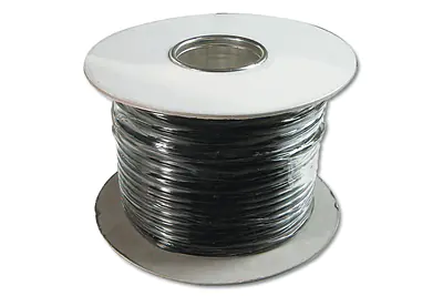 ASSMANN Flat Telephone Cable Installation - Bulkkabel - 10 m - Schwarz