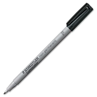 STAEDTLER Folienstift Lumocolor 316-9 0,6mm non-permanent schwarz