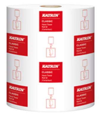 Katrin Handtuchrolle Classic M2 481911 205x380mm weiß 6 Rl./Pack.