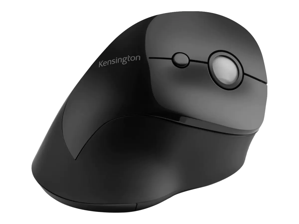 Kensington Pro Fit Ergo Vertical Wireless Mouse - Vertikale Maus - ergonomisch - Für Rechtshänder - 6 Tasten - kabellos - 2.4 GHz - kabelloser Empfänger (USB) K75501EU