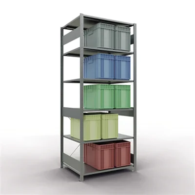SCHULTE Regal MULTIplus150 12581 Grund 2.500x1.000x800mm 6Böden vz SCHULTE Regal MULTIplus150 12581 Grund 2.500x1.000x800mm 6Böden vz