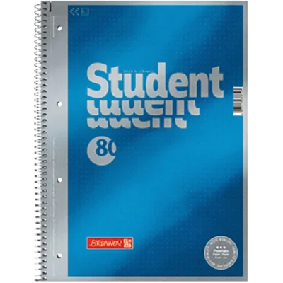 BRUNNEN Collegeblock 1067147 DIN A4 dotted 90g 80Blatt BRUNNEN Collegeblock 1067147 DIN A4 dotted 90g 80Blatt