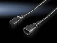 Rittal DK 7200.215 - 1,8 m - C14-Koppler - C13-Koppler - 230 V
