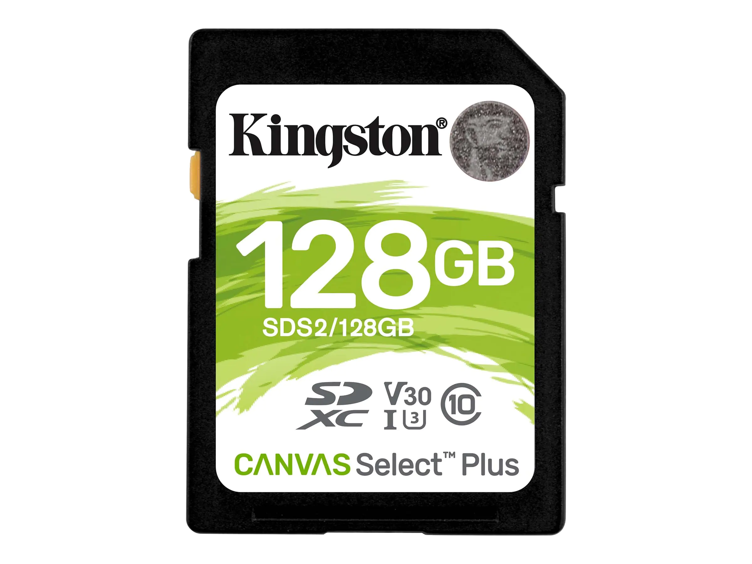 Kingston Canvas Select Plus - Flash-Speicherkarte SDXC UHS-I - SDS2/128GB