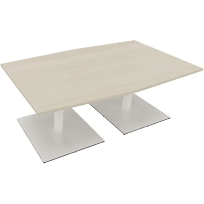 Bespr.ti. Tonneau Tellerfuß Quadrat B2000xT1000/1100xH720 ws/Akazie Bespr.ti. Tonneau Tellerfuß Quadrat B2000xT1000/1100xH720 ws/Akazie