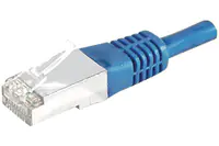 exertis Connect - Patch-Kabel - RJ-45 (M) zu RJ-45 (M) - 1 m - S/FTP - CAT 6 - geschirmt - Blau exertis Connect - Patch-Kabel - RJ-45 (M) zu RJ-45 (M) - 1 m - S/FTP - CAT 6 - geschirmt - Blau