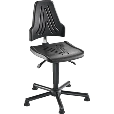 meychair Arbeitsdrehstuhl Workster Pro W19 XXL ca. 49-63cm Stahl, pulverbeschichtet schwarz meychair Arbeitsdrehstuhl Workster Pro W19 XXL ca. 49-63cm Stahl, pulverbeschichtet schwarz