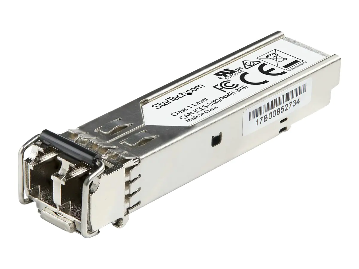 StarTech.com RX10KMSFPST Transceiver Modul (SFP Module, 1000Base-LX Juniper kompatibel, Glasfaser, LC Single Mode / Multimode mit DDM)