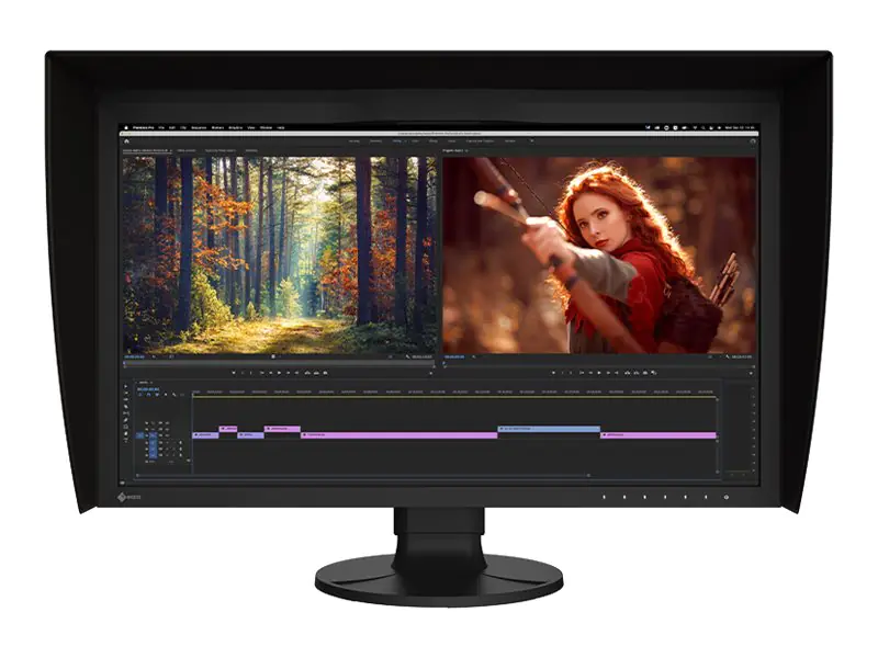 EIZO ColorEdge CG2700X - CG Series - LED-Monitor - 68.4 cm (27") - 3840 x 2160 4K - IPS - 500 cd/m² - 1450:1 - 13 ms - HDMI, DisplayPort, USB-C - Schwarz - mit 6 Monate Null Helle Pixel Garantie EIZO ColorEdge CG2700X - CG Series - LED-Monitor - 68.4 cm (27") - 3840 x 2160 4K - IPS - 500 cd/m² - 1450:1 - 13 ms - HDMI, DisplayPort, USB-C - Schwarz - mit 6 Monate Null Helle Pixel Garantie
