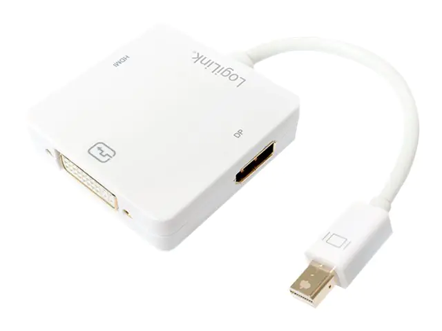 LogiLink - Externer Videoadapter - Mini DisplayPort - DVI, HDMI, DisplayPort