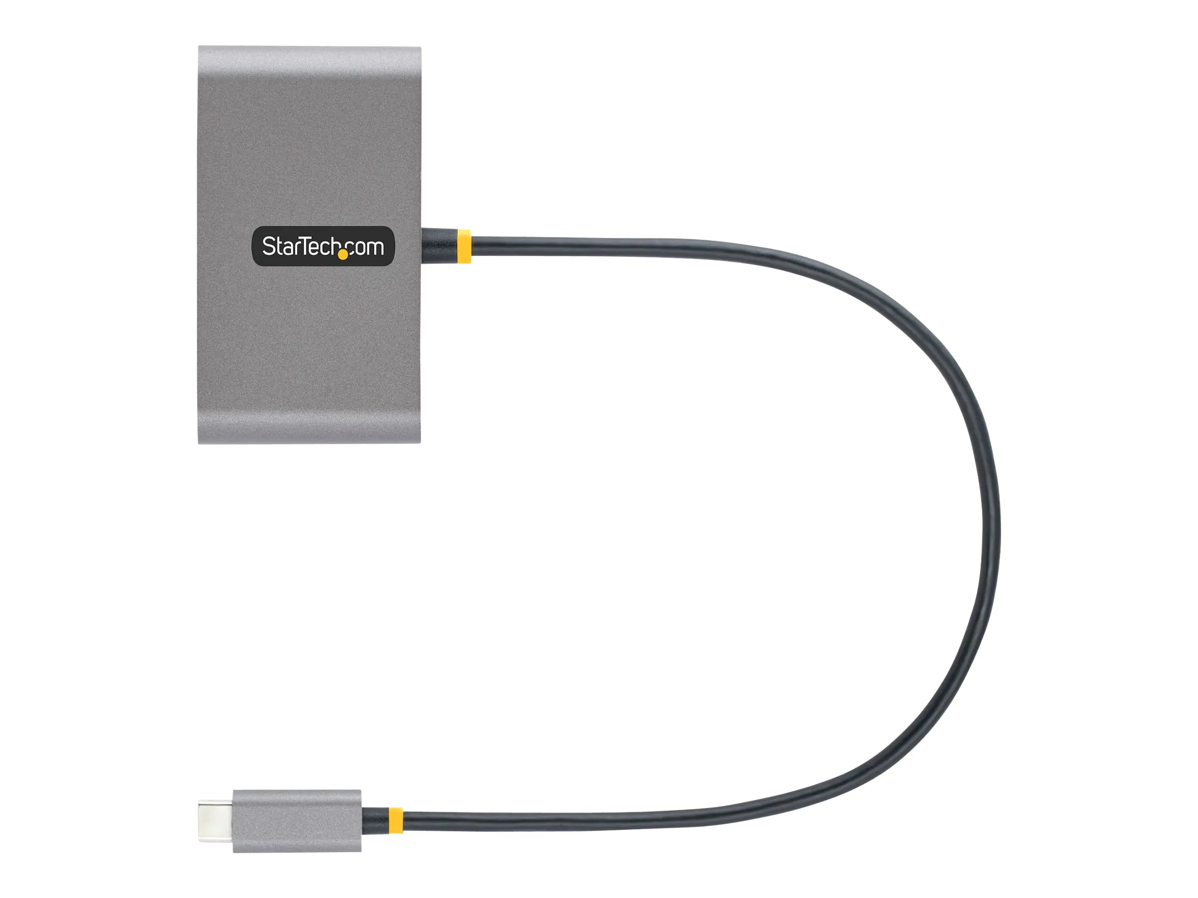 StarTech 4-Port USB-C Hub with 100W Power Delivery Pass-Through Charging, 2x USB-A + 2x USB-C, 5Gbps, USBC Hub w/ 1ft (30cm) Long Cable, Portable Laptop USB Type-C to USB-A/C Hub - USB 3.0 Expansion Hub (5G2A2CPDB-USB-C-HUB) - Hub - 2 x USB 3.2 Gen 1 + 2