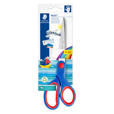 STAEDTLER® Bastelschere Noris 210mm Metall blau/rot STAEDTLER® Bastelschere Noris 210mm Metall blau/rot