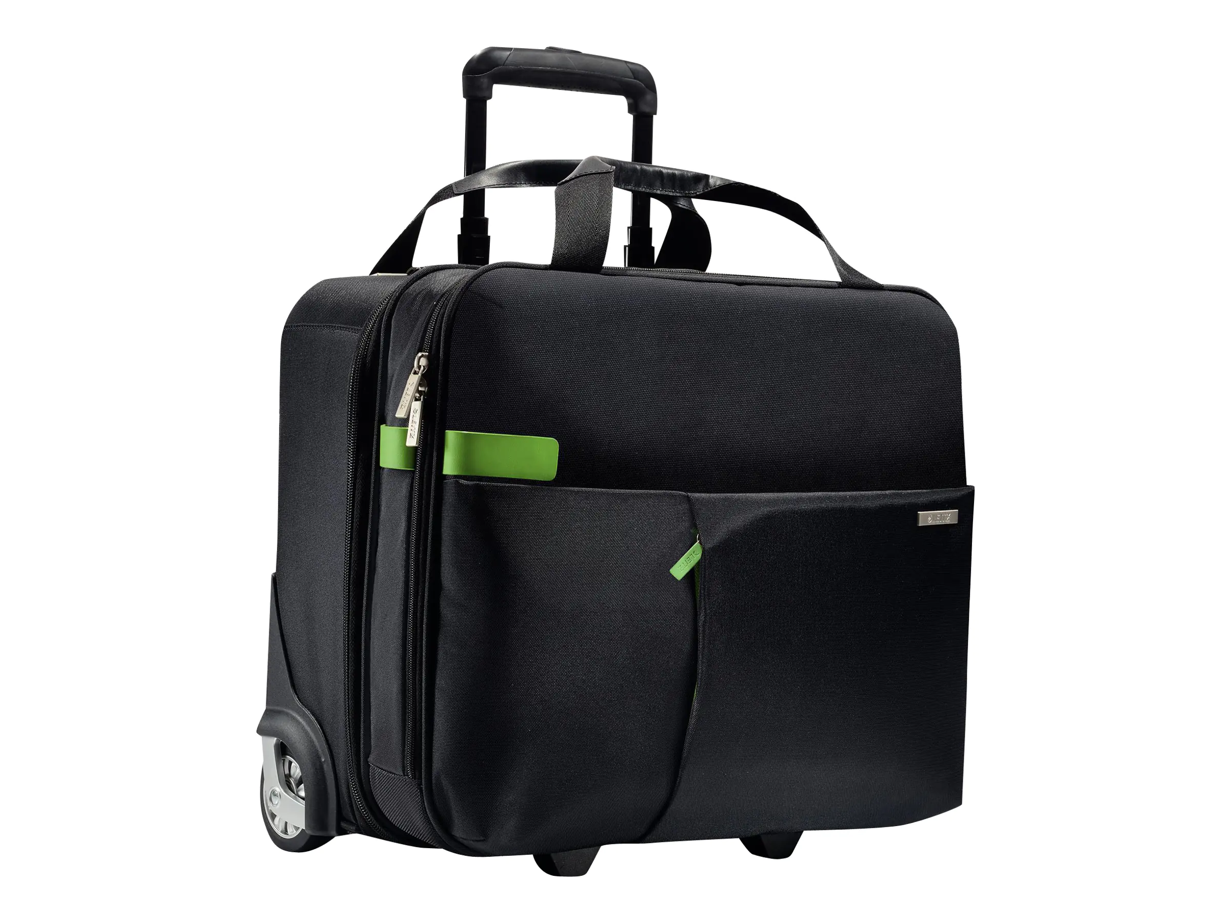 Leitz Complete Smart Traveller - Aufrecht - Echt Leder, Metall, Polyester - Schwarz