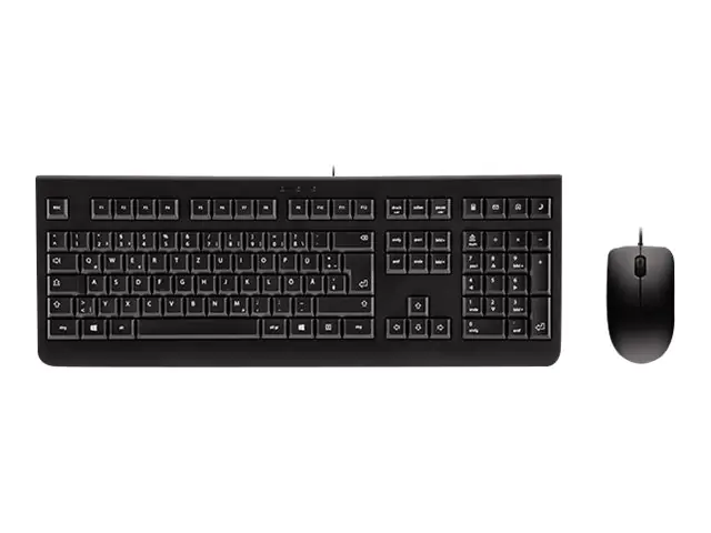 CHERRY DC 2000 - Tastatur-und-Maus-Set - USB - Französisch - Schwarz