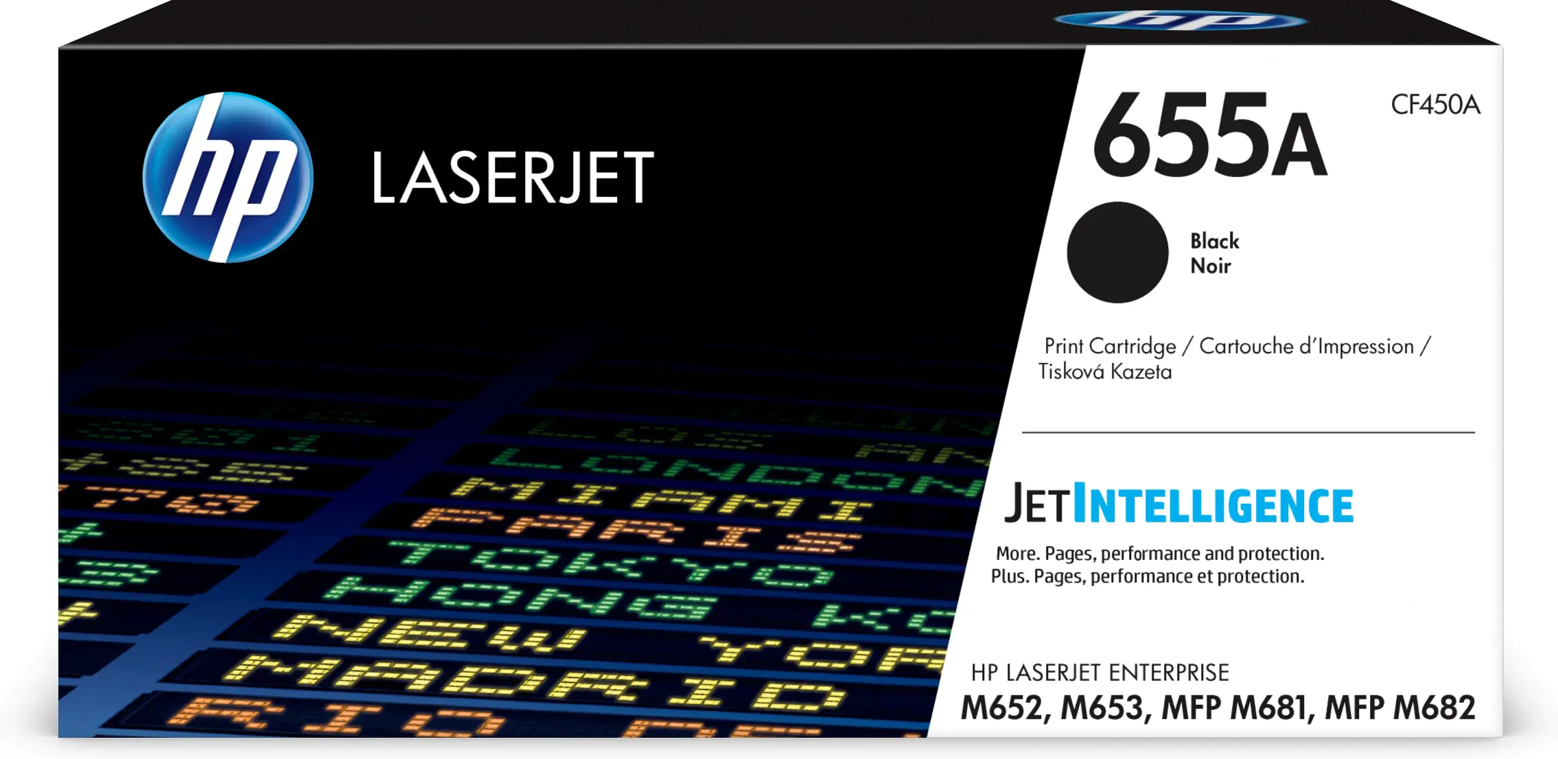 HP 655A - Schwarz - Original - LaserJet - Tonerpatrone (CF450A) - für Color LaserJet Enterprise M652, M653; LaserJet Enterprise Flow MFP M681, MFP M682 HP 655A - Schwarz - Original - LaserJet - Tonerpatrone (CF450A) - für Color LaserJet Enterprise M652, M653; LaserJet Enterprise Flow MFP M681, MFP M682