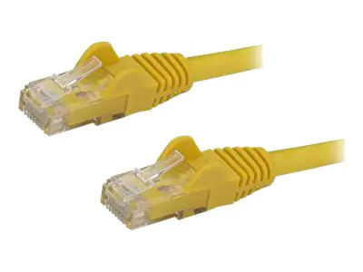 StarTech 5m Cat6 Snagless RJ45 Ethernet Netzwerkkabel - Gelb - 5m Cat 6 UTP Kabel - Netzwerkkabel - RJ-45 (M) bis RJ-45 (M) - 5 m - UTP - CAT 6 - ohne Haken, verseilt - Gelb