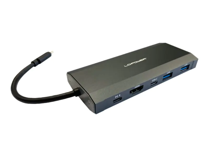 LC-Power Dockingstation - USB-C - HDMI LC-HUB-C-MULTI-7-M2