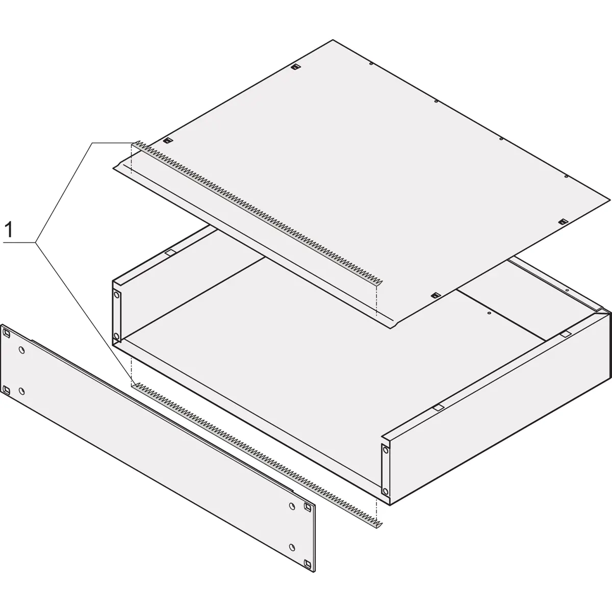SCHROFF HF-DICHTUNGSSET MULTIPAC/PRO 20860130