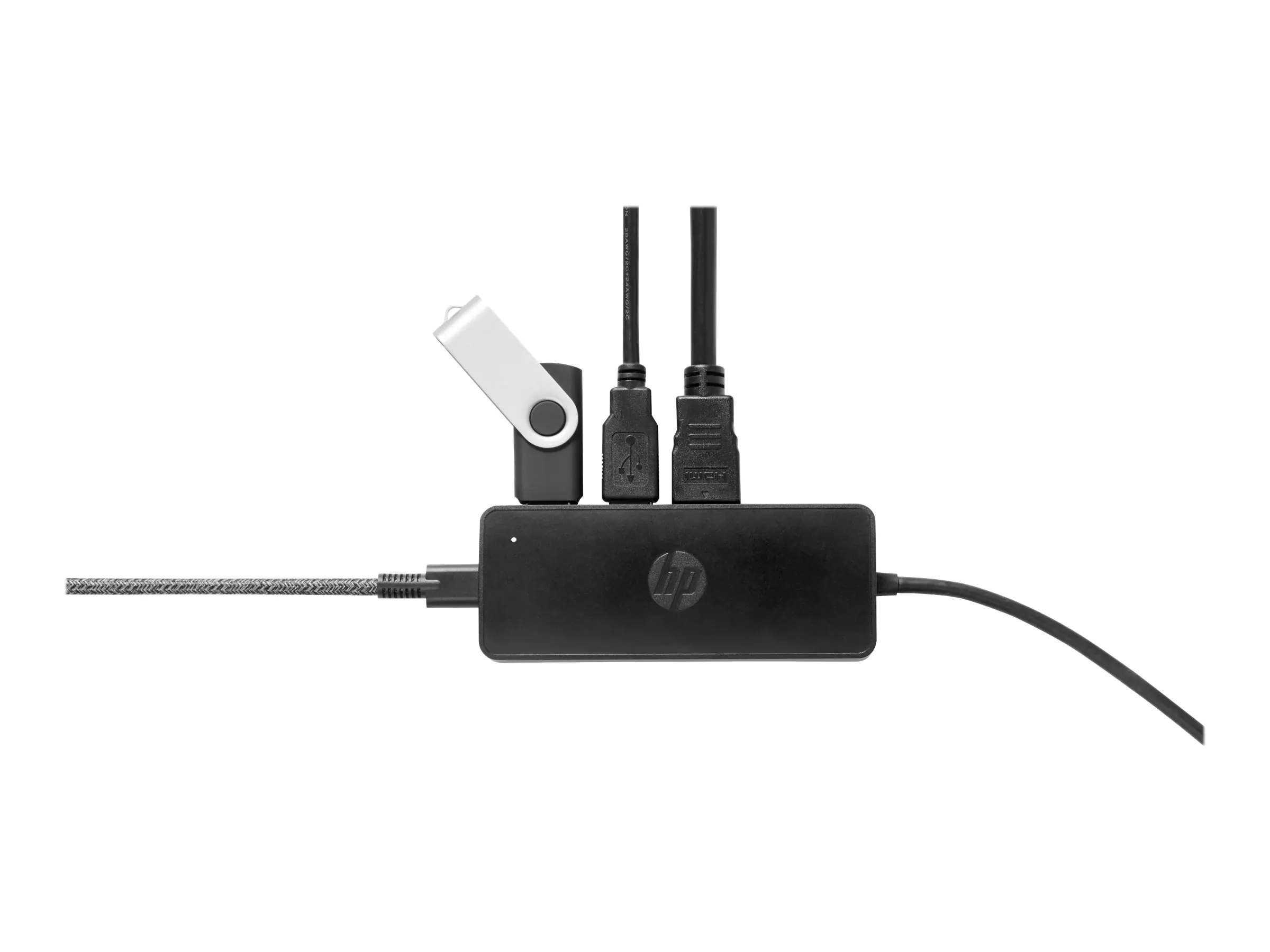 HP USB-C Travel Hub G2 - Dockingstation - USB-C - VGA, HDMI - Europa - für OMEN by HP Laptop 16; Victus by HP Laptop 15, 16; EliteBook 830 G6; Fortis 11 G9