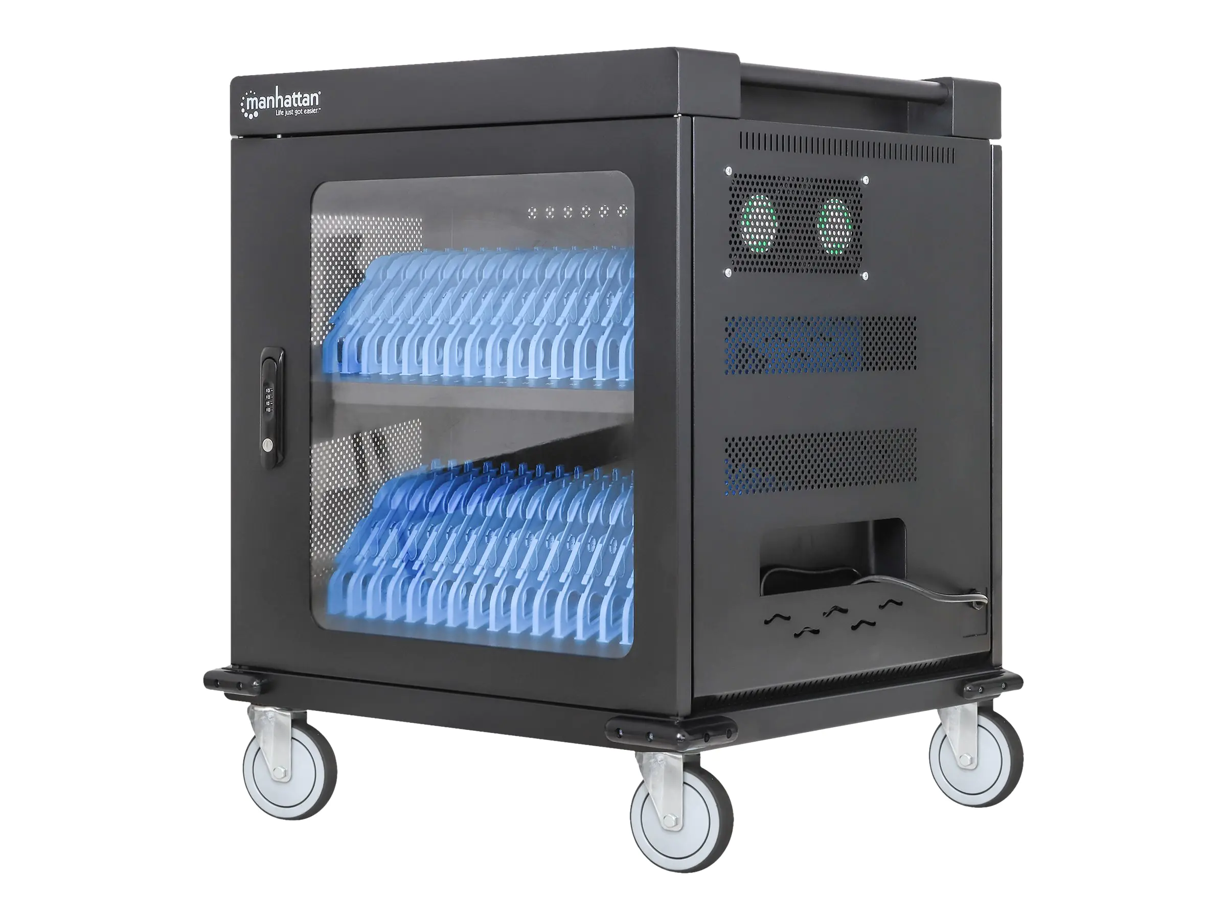Manhattan Charging Cabinet/Cart via AC Adapter (EU) 180948