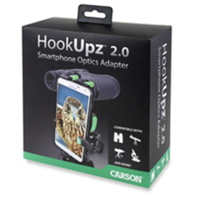 Carson HookUpz 2.0 - Teleskop-Kamera-/Smartphon-Halterung - 109 mm - 58 Carson HookUpz 2.0 - Teleskop-Kamera-/Smartphon-Halterung - 109 mm - 58