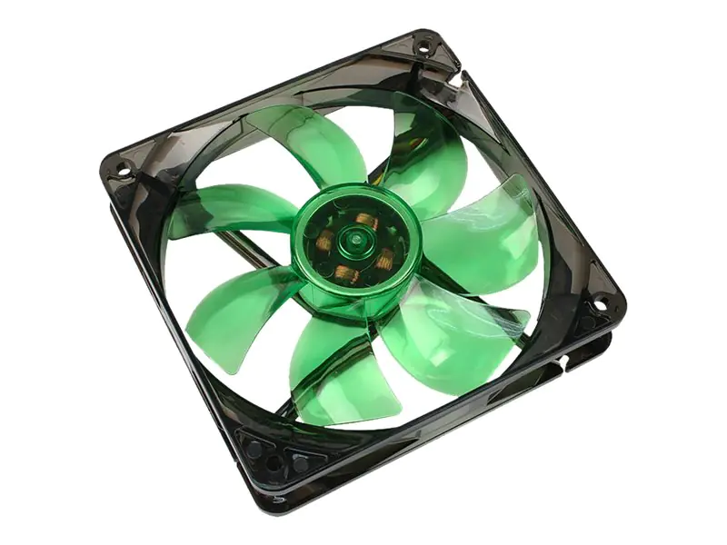 Cooltek Silent Fan LED Series - Gehäuselüfter - 120 mm - grün