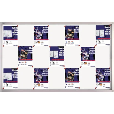 Franken Schaukasten SK6127 99x206,5x4,6cm Schreibtafel Franken Schaukasten SK6127 99x206,5x4,6cm Schreibtafel