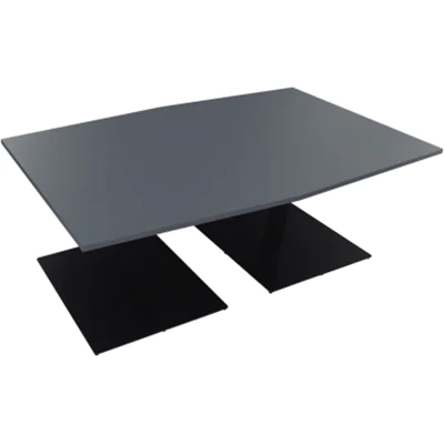 Bespr.ti. Tonneau Tellerfuß Quadrat B2000xT1000/1100xH720 an/Lavagrau Bespr.ti. Tonneau Tellerfuß Quadrat B2000xT1000/1100xH720 an/Lavagrau