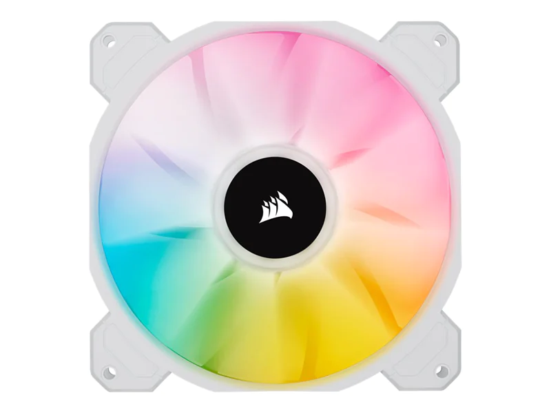 CORSAIR iCUE SP140 RGB ELITE - Gehäuselüfter - 140 mm - weiß (Packung mit 2)