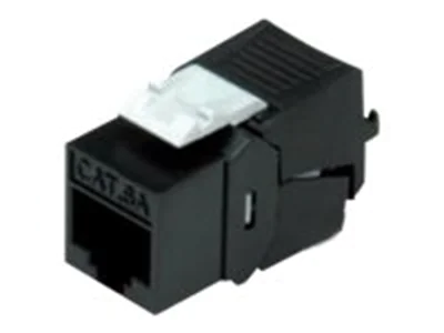 Roline Keystone Slim - Modulare Eingabe - CAT 6a - UTP - RJ-45 - Schwarz Roline Keystone Slim - Modulare Eingabe - CAT 6a - UTP - RJ-45 - Schwarz
