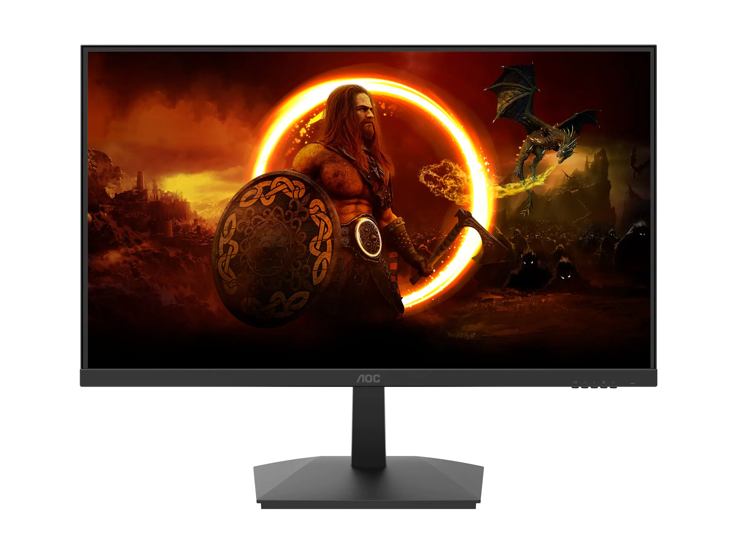AOC Gaming 24G15N2 - 27 Zoll FHD Monitor 180 Hz 1ms AdaptiveSync 1920x1080 2x HDMI - 27" - 1 ms