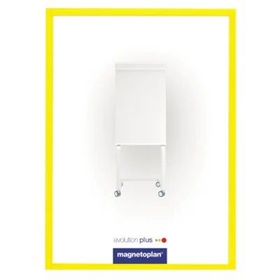 magnetoplan Magnetrahmen Magnetofix 1130302 DIN A4 gelb 5 St./Pack. magnetoplan Magnetrahmen Magnetofix 1130302 DIN A4 gelb 5 St./Pack.