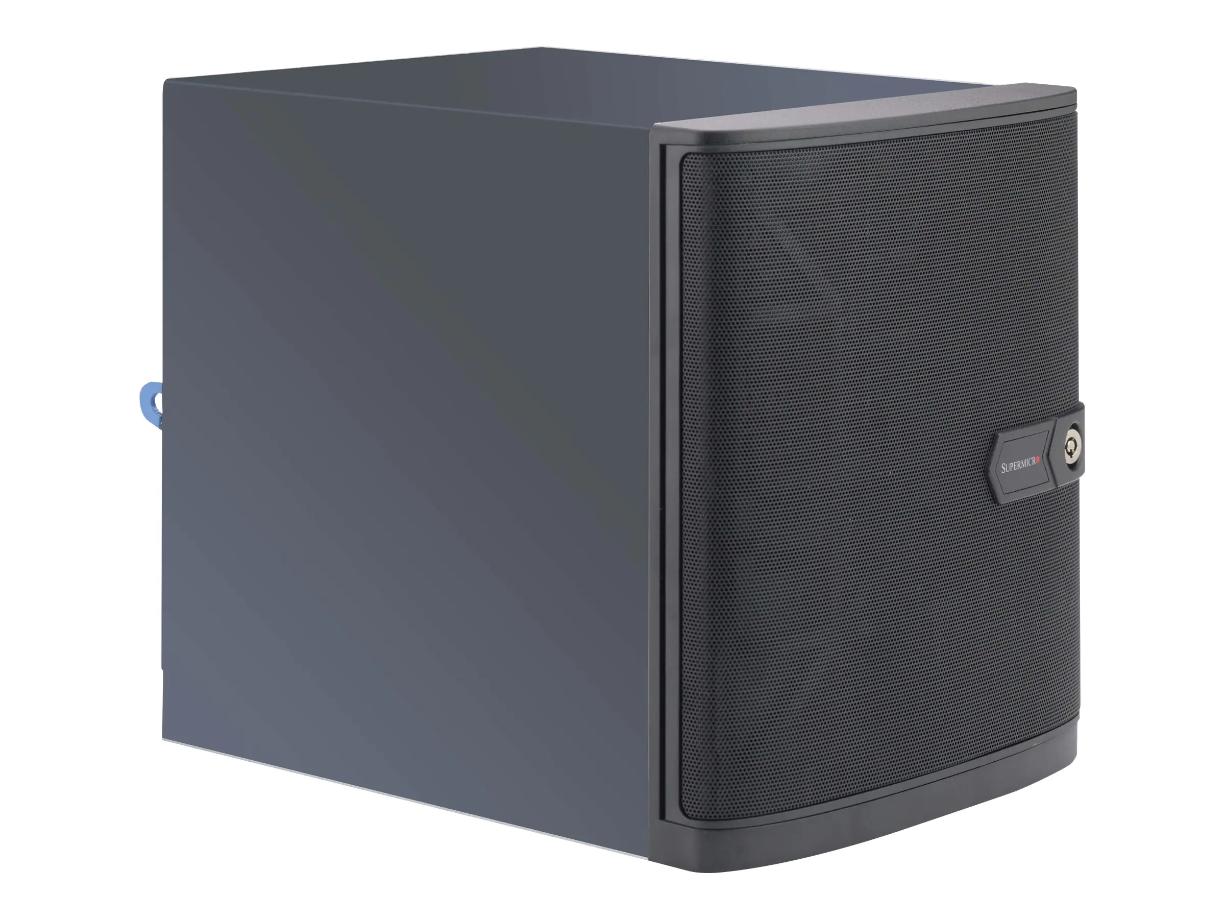 Supermicro SC721 TQ-350B - Tower - Mini-ITX 350 Watt (ATX) - Schwarz - USB
