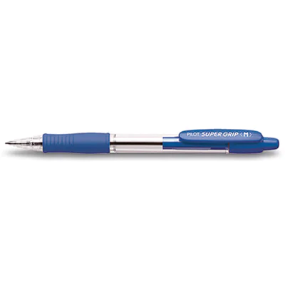PILOT Druckkugelschreiber SUPER GRIP M 2030003 0,4mm blau PILOT Druckkugelschreiber SUPER GRIP M 2030003 0,4mm blau