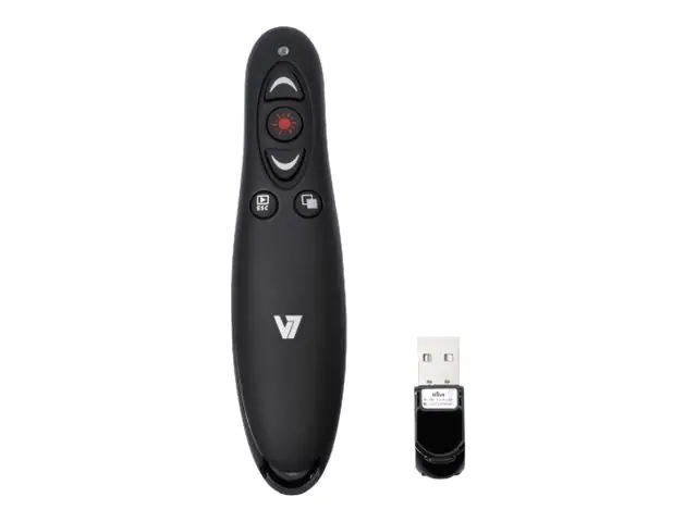 V7 Professional Wireless Presenter - Präsentations-Fernsteuerung - 5 Tasten - HF V7 Professional Wireless Presenter - Präsentations-Fernsteuerung - 5 Tasten - HF