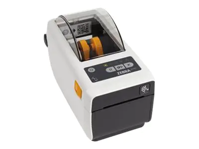 Zebra ZD411-HC - Etikettendrucker - Thermodirekt - Rolle (5,7 cm) - 203 dpi - bis zu 152 mm/Sek. - USB 2.0, USB-Host, Wi-Fi(ac), Bluetooth 4.1 - weiß