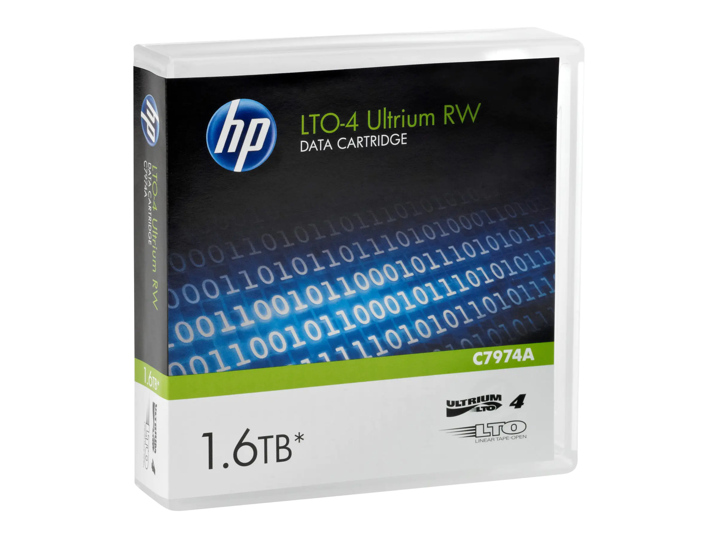 HPE RW Data Cartridge - LTO Ultrium 4 - 800 GB / 1.6 TB C7974A