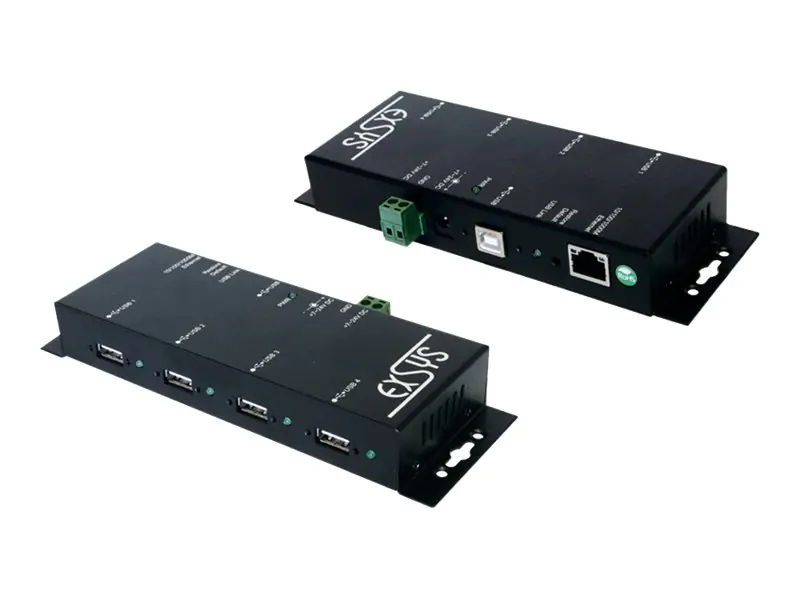 Exsys EX-6002 - Geräteserver - 4 Anschlüsse - USB, 1GbE, USB 2.0 Exsys EX-6002 - Geräteserver - 4 Anschlüsse - USB, 1GbE, USB 2.0