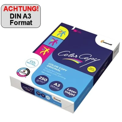 Color Copy Kopierpapier 2100005119 A3 250g 125 Bl./Pack. Color Copy Kopierpapier 2100005119 A3 250g 125 Bl./Pack.