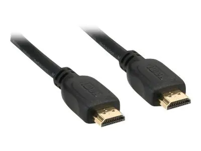 InLine High Speed Premium - HDMI-Kabel - HDMI männlich zu HDMI männlich - 1.5 m - Schwarz InLine High Speed Premium - HDMI-Kabel - HDMI männlich zu HDMI männlich - 1.5 m - Schwarz