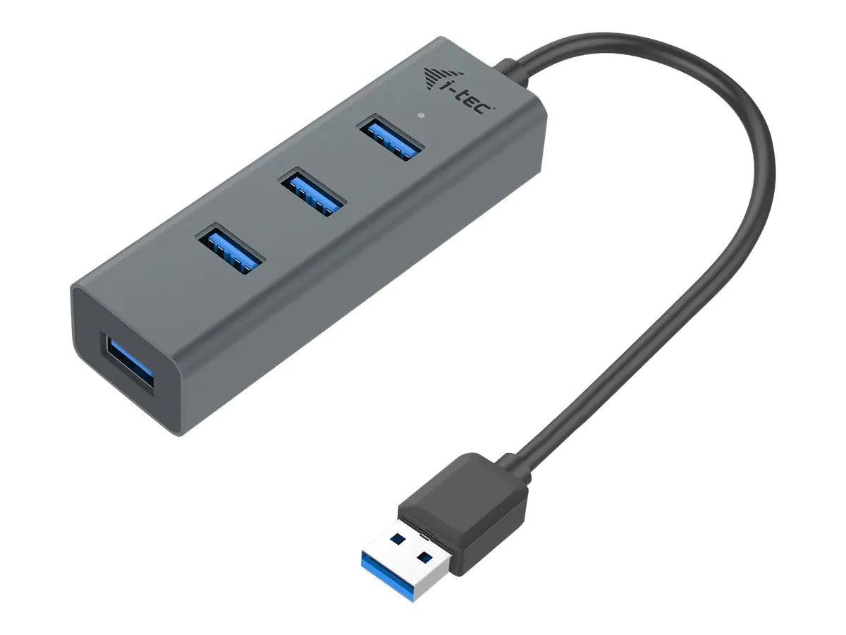 i-Tec USB 3.0 Metal Passive HUB - Hub - 4 x SuperSpeed USB 3.0 - Desktop i-Tec USB 3.0 Metal Passive HUB - Hub - 4 x SuperSpeed USB 3.0 - Desktop