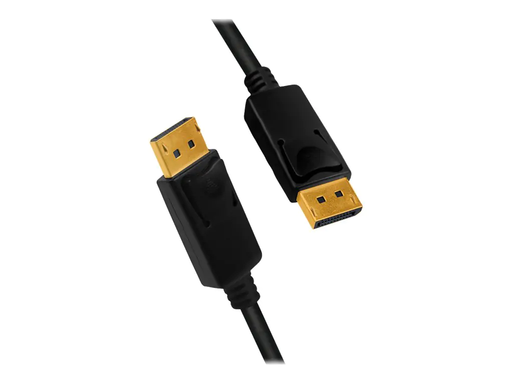 LogiLink - DisplayPort-Kabel - DisplayPort (M) eingerastet zu DisplayPort (M) eingerastet - DisplayPort 1.4 - 1 m - 4K Unterstützung, 8K Unterstützung - Schwarz