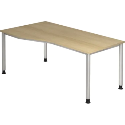 Hammerbacher Schreibtisch VHS18/E/S 180x100cm eiche Hammerbacher Schreibtisch VHS18/E/S 180x100cm eiche