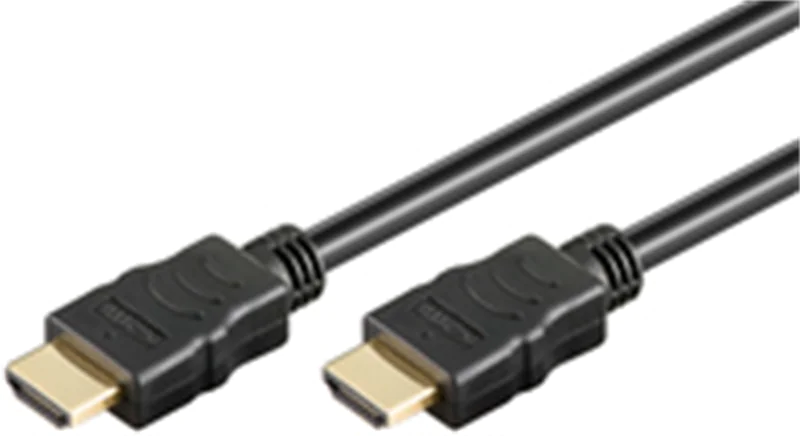 Goobay 61158, 1,5 m, HDMI Typ A (Standard), HDMI Typ A (Standard), 3D, 18 Gbit/s, Schwarz