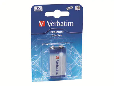 Verbatim Batterie 9V - Alkalisch 49924