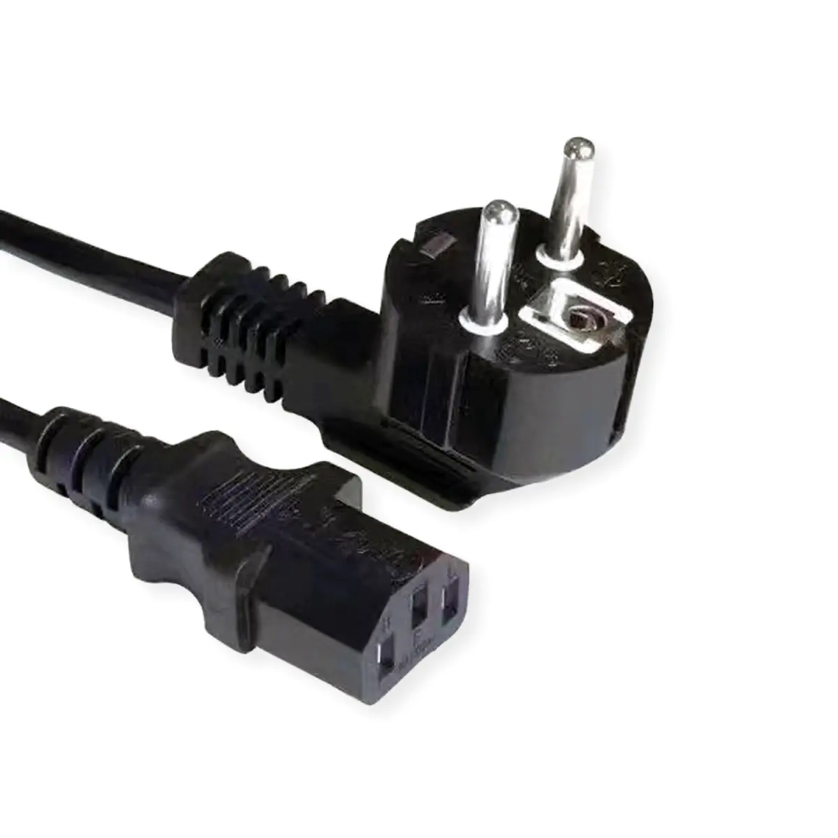 VALUE Netzkabel CEE7/7 gewinkelt+ IEC-C13gerade 3x1.5mm2 3m - Strom/Netzteil - 3 m VALUE Netzkabel CEE7/7 gewinkelt+ IEC-C13gerade 3x1.5mm2 3m - Strom/Netzteil - 3 m