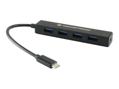 Conceptronic CTC4USB3 - Hub - 4 x SuperSpeed USB 3.0 - Desktop