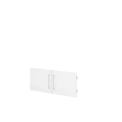 Hammerbacher Flügeltür FlexWall 396 x 349 mm (B x H) Holz weiß 2 St./Pack.