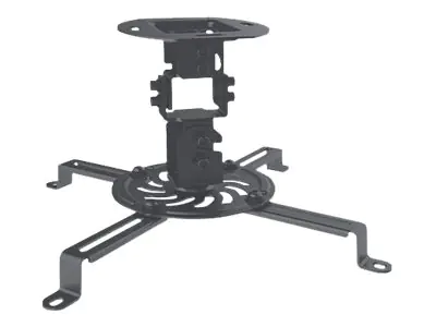 Manhattan Projector Mount, Ceiling, Universal, Tilt, Swivel & Rotate, Height: 15cm, Max 13.5kg, Black, Lifetime Warranty - Klammer - für Projektor - Schwarz - Deckenmontage Manhattan Projector Mount, Ceiling, Universal, Tilt, Swivel & Rotate, Height: 15cm, Max 13.5kg, Black, Lifetime Warranty - Klammer - für Projektor - Schwarz - Deckenmontage